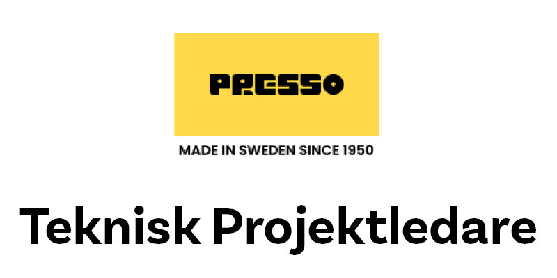 Presso Teknisk Projektledare (1)
